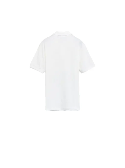 Polo Manica Corta Uomo - White