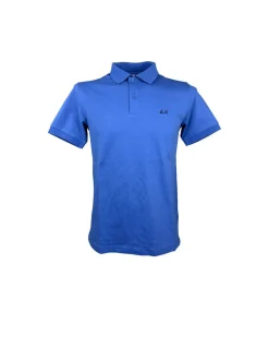 Polo Under Collar Print S/s - Avio