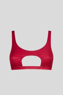 Reggiseno Margot Laminato - Rosso