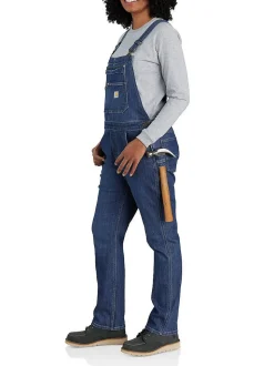Relaxed Fit Denim Bib Overal
