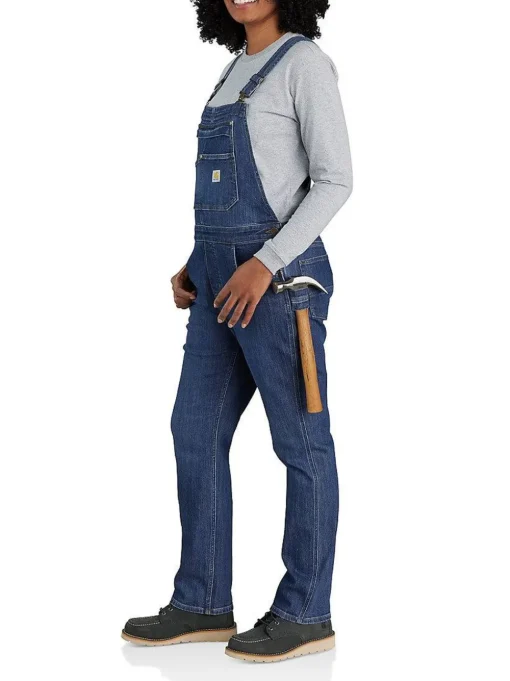 Relaxed Fit Denim Bib Overal