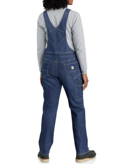 Relaxed Fit Denim Bib Overal