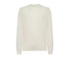 Round Alpaca Solid - Bianco Panna