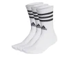 3S C Spw Crw 3p Socks - White Black