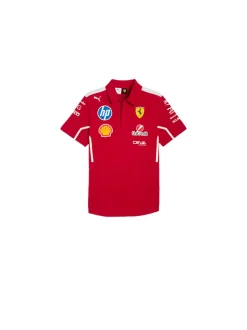 Sf Team Polo - Dark Cherry