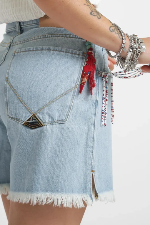Short Girlfriend Woman Denim - Grunge 30