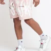 Shorts With Bandana Print - Pink