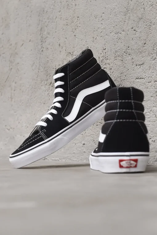 Sk8 Hi - Black Black White