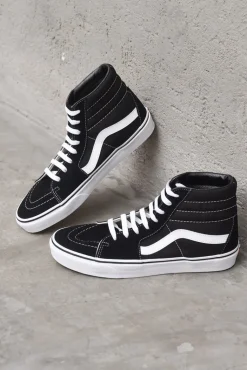 Sk8 Hi - Black Black White