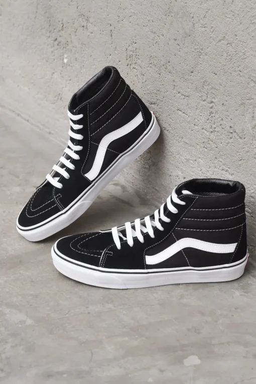 Sk8 Hi - Black Black White