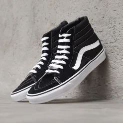 Sk8 Hi - Black Black White