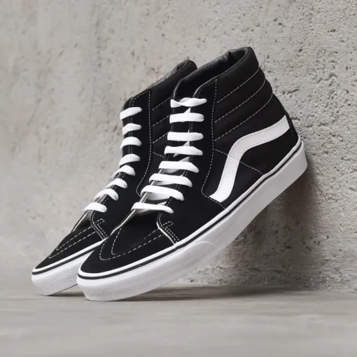 Sk8 Hi - Black Black White