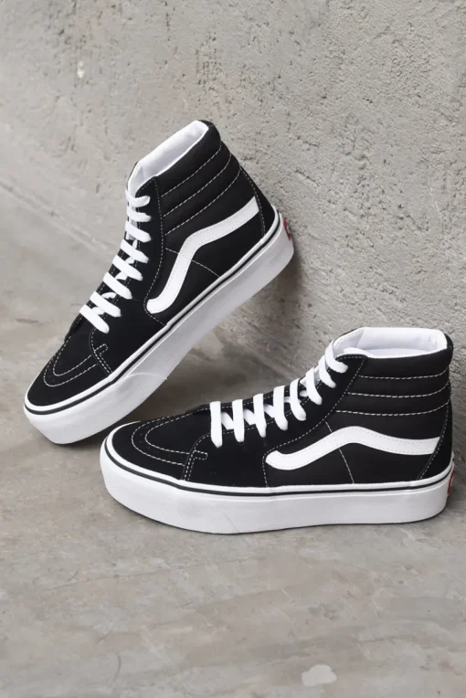 Sk8-Hi Platform 2 - Black/True White