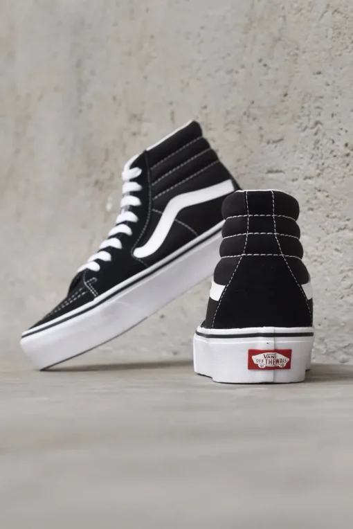 Sk8-Hi Platform 2 - Black/True White