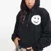 Smile Sophie Padded Hood - Coal