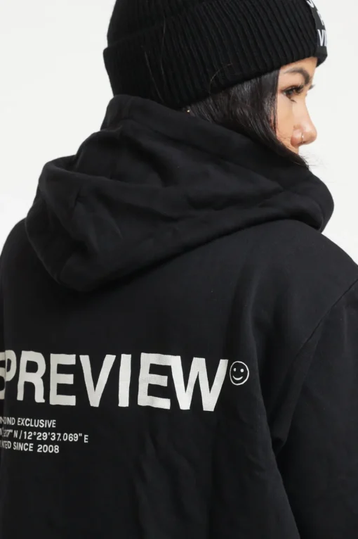 Smile Sophie Padded Hood - Coal