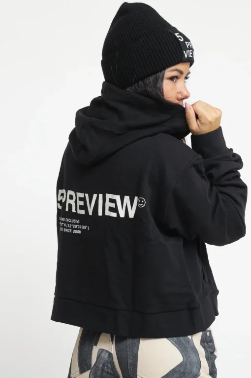 Smile Sophie Padded Hood - Coal