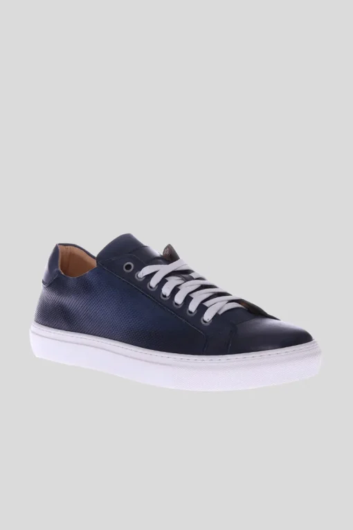 Sneaker Microf Crust - Blu