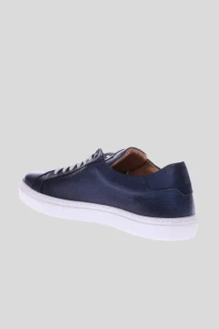 Sneaker Microf Crust - Blu