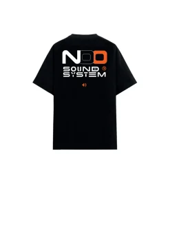 Sound System Tee - Black
