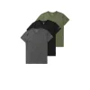 S/s Crew 3 Pack Undershirt - Multi