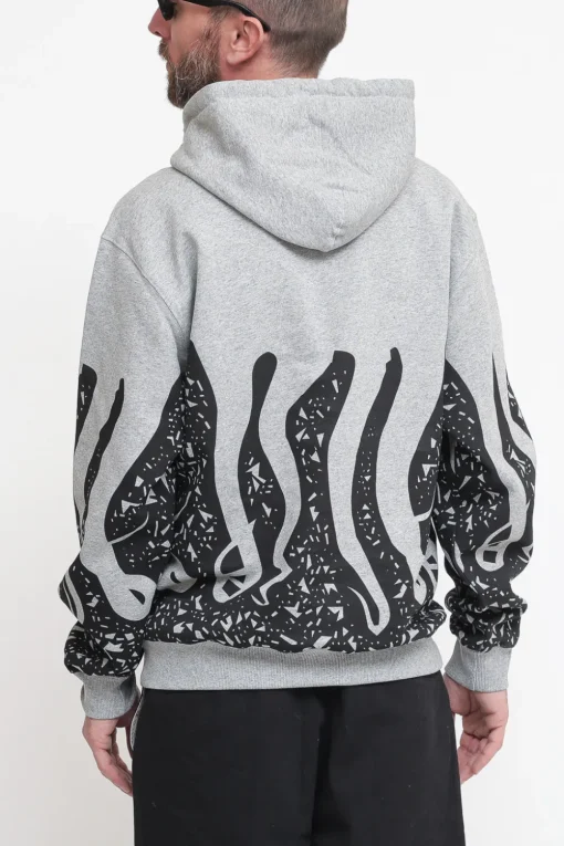 Stamp Hoodie - Light Grey