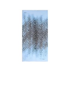 Stola Shaded Animalier - Cielo