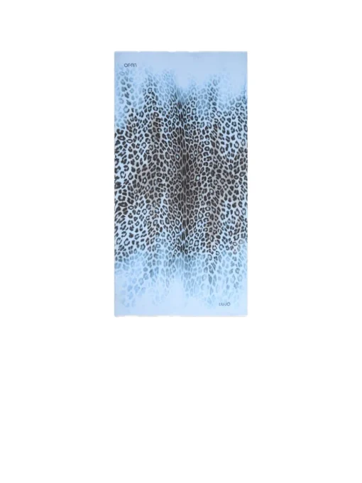 Stola Shaded Animalier - Cielo