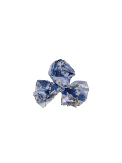 Stola Watercolor Fl - Blu Bonnet