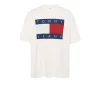 Tjm Ovz Melange Flag Tee - Ancient White Melange