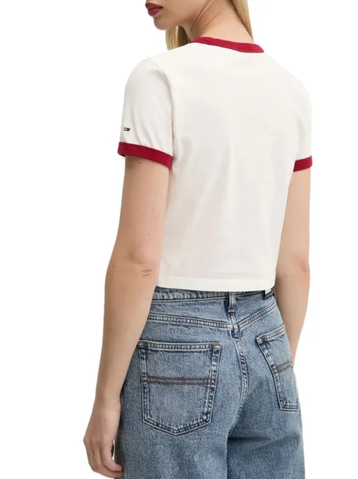 Tjw Deer Graphic Rin - Antique White