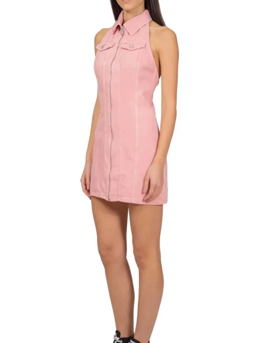 Tjw Gd Open Back Mini Dress - Ballet Pink
