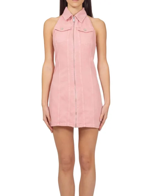 Tjw Gd Open Back Mini Dress - Ballet Pink