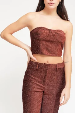 Top Glitter - Bronzo