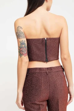 Top Glitter - Bronzo