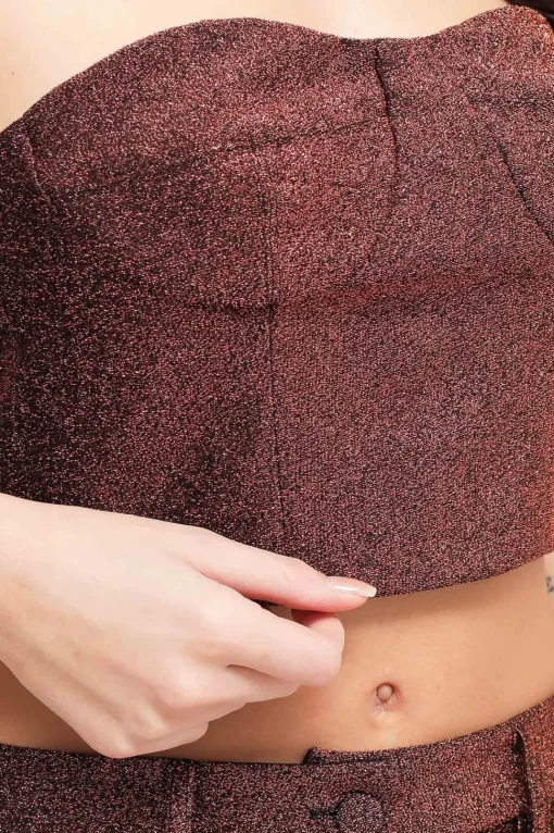 Top Glitter - Bronzo
