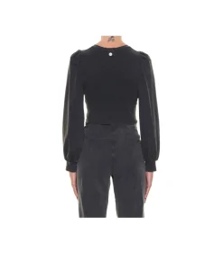 Top Maniche Sbuffo - Grigio