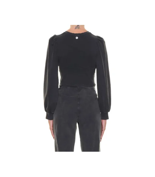 Top Maniche Sbuffo - Grigio