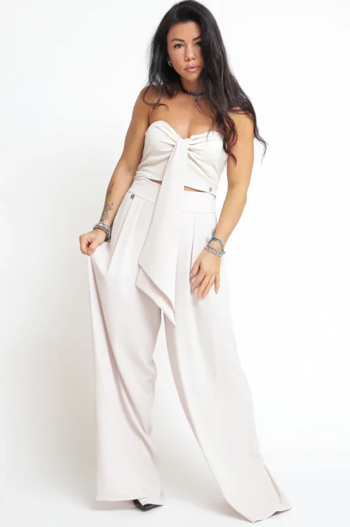 Top Scollo Cuore - Schiuma