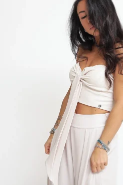 Top Scollo Cuore - Schiuma