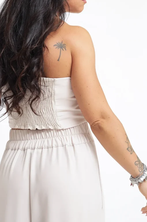 Top Scollo Cuore - Schiuma