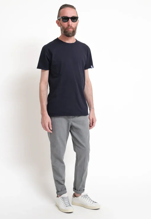 T-Shirt Basica M/M Blu Navy
