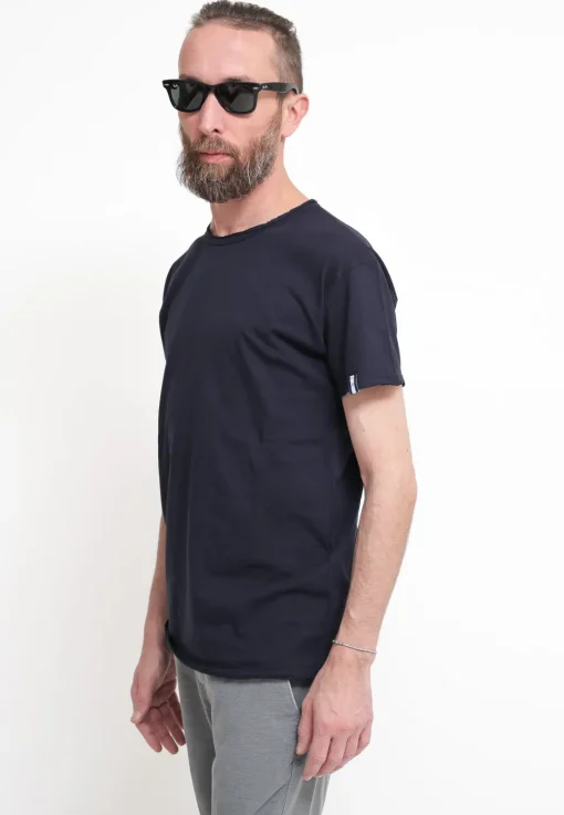 T-Shirt Basica M/M Blu Navy