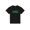 T-shirt M/m 100% Cotone Logo Slime - Nero