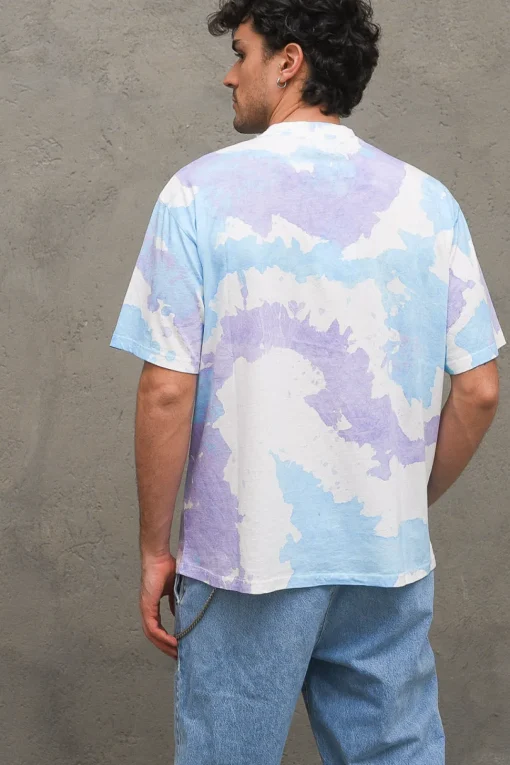 T-shirt Mm Over Tie Dye - Stampa