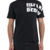 T-shirt Scritta Bianca - Nero