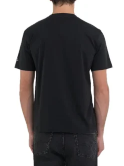 T-shirt Scritta Bianca - Nero