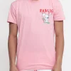 T-shirt Stampa Coniglio - Rosa
