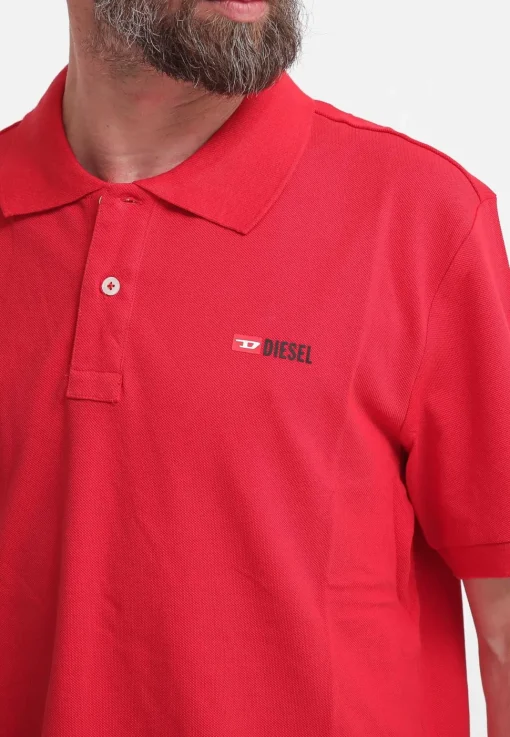 T-Smith-Div Polo Shirt - Red