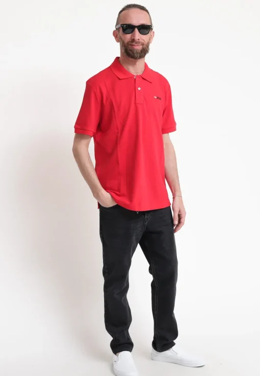 T-Smith-Div Polo Shirt - Red